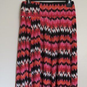 SAM FASHION WOMEN'S MULTICOLOR MAXI SKIRT | SIZE M
